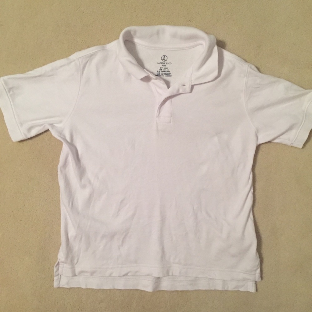* $5 with $15+ bundle * Lands End polo shirt